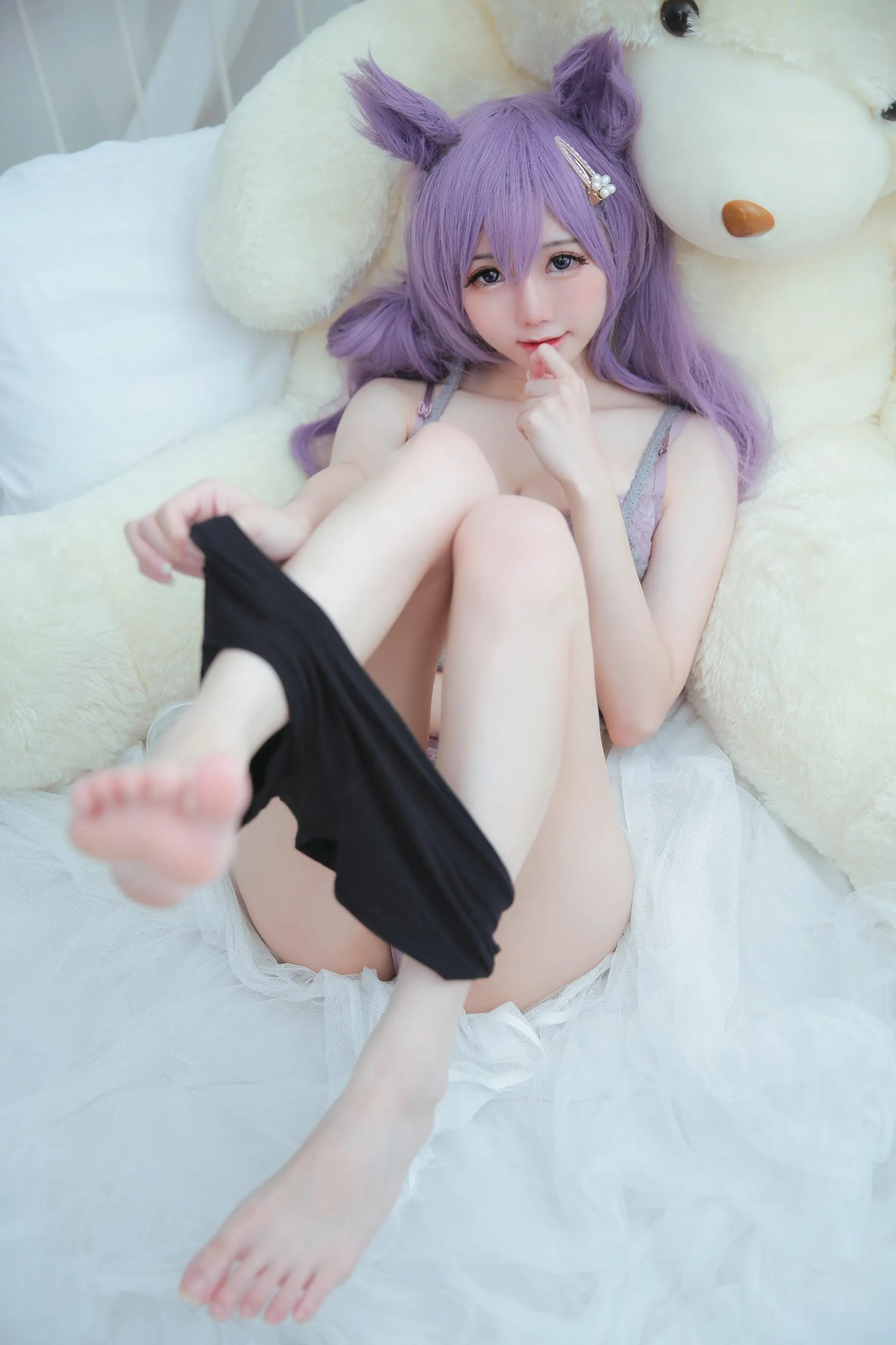Sally Dorasnow – NO.27 Keqing Lingerie [47P]插图1